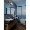 Afx Sia 24 in. LED Vanity - Painted Nickel SIAV2407LAJUDNP